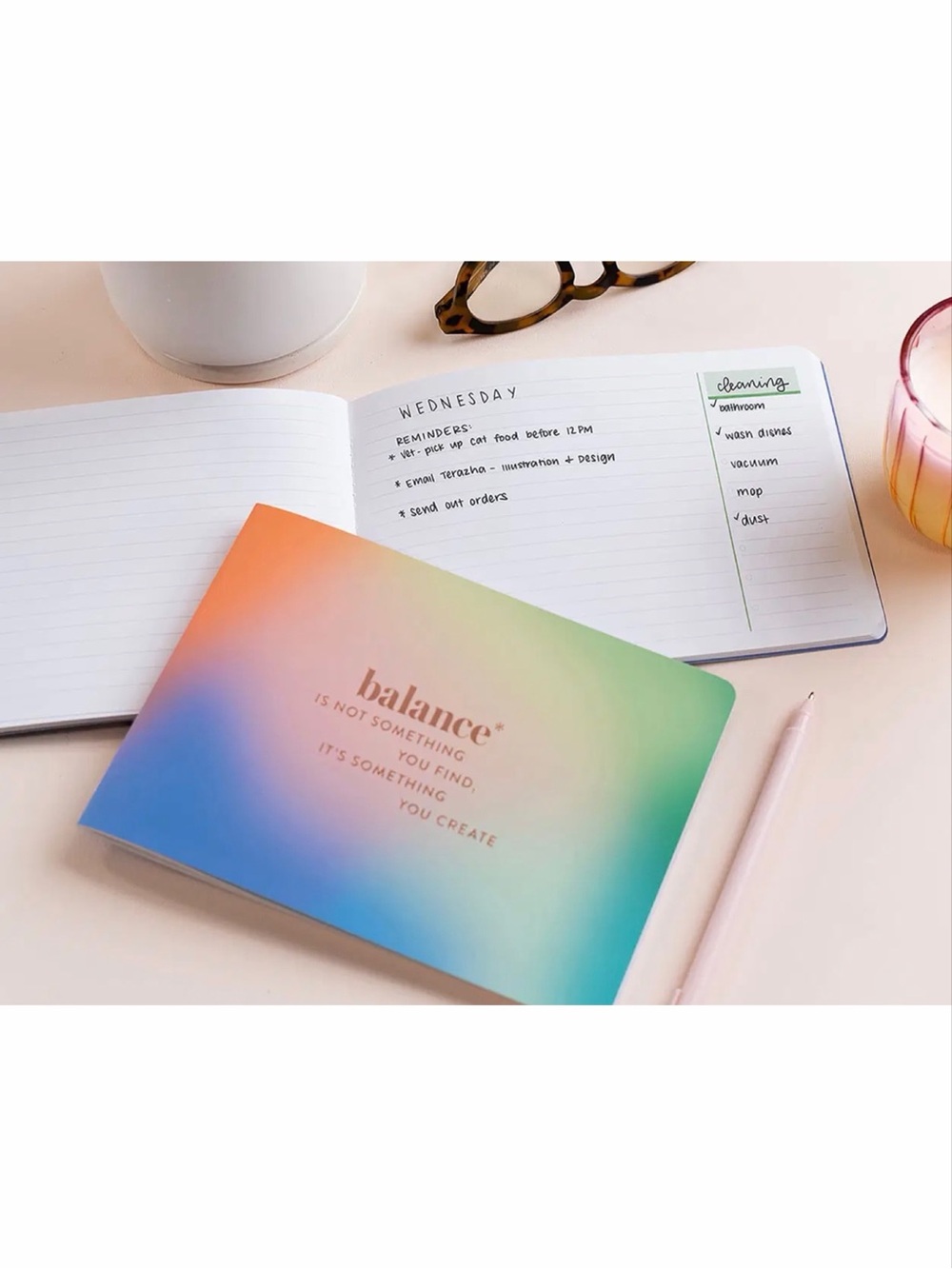 Erin Condren Landscape Productivity Journal